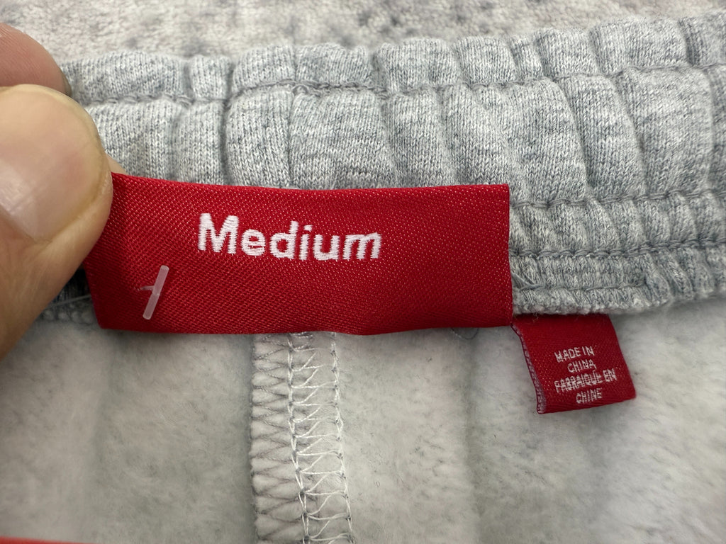 1-1 Gray Supreme Sweatpants