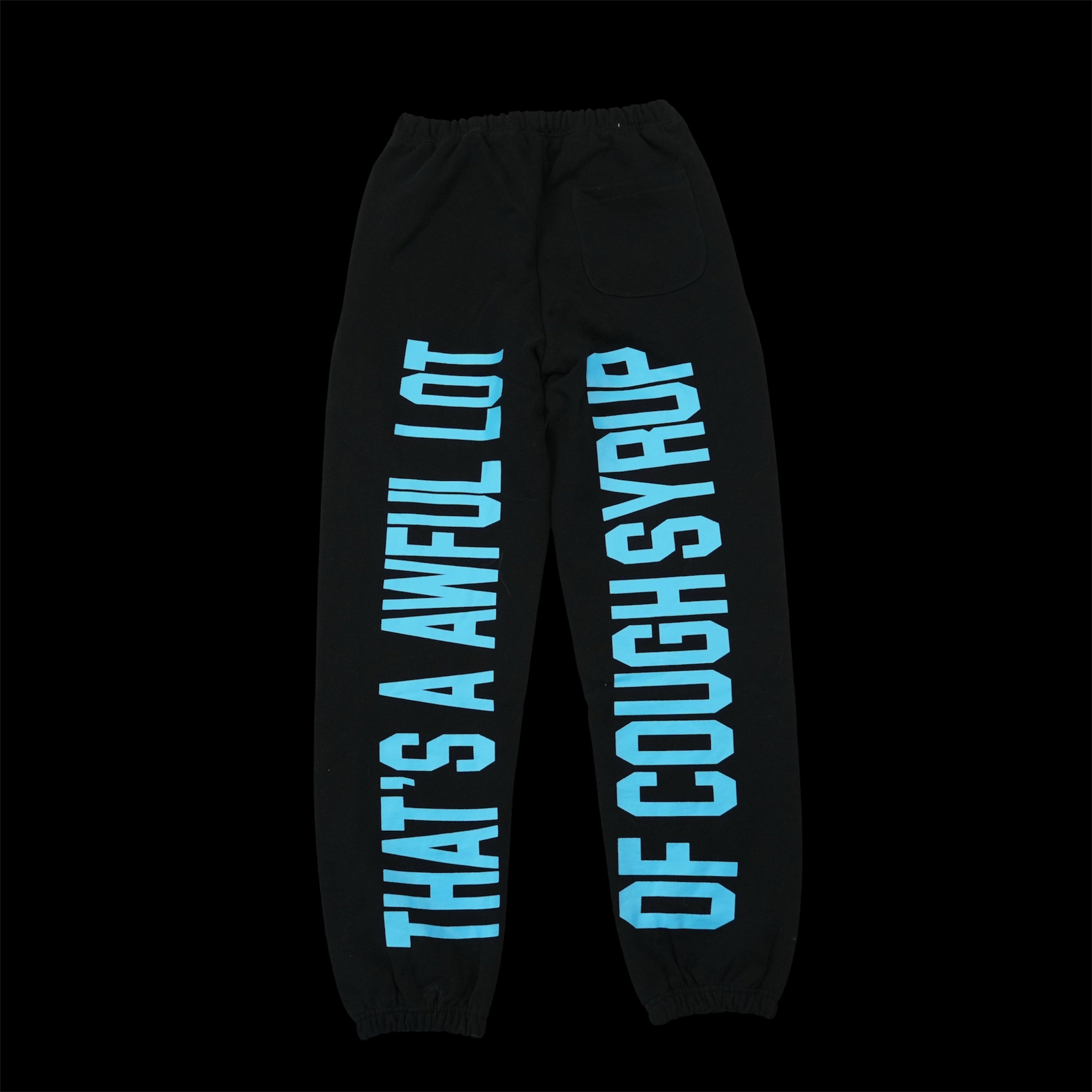 1-1 cough syrup sweatpants