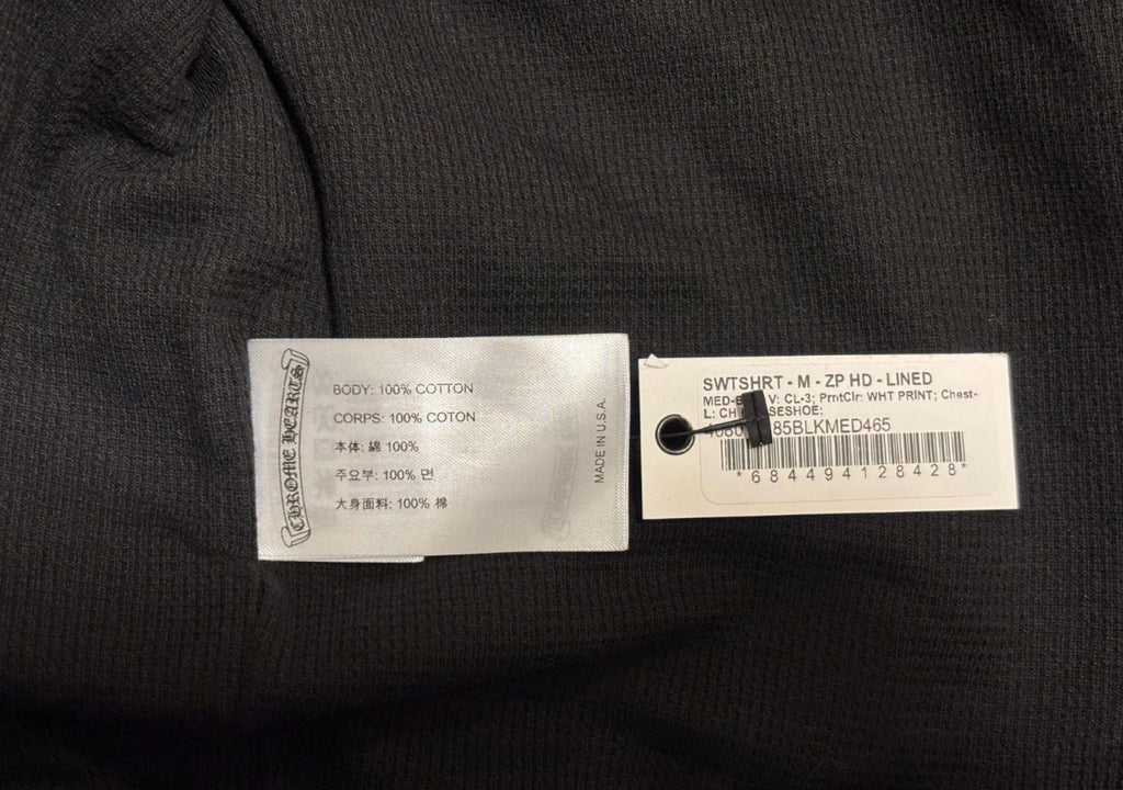 1-1 Black Chrome Zipup
