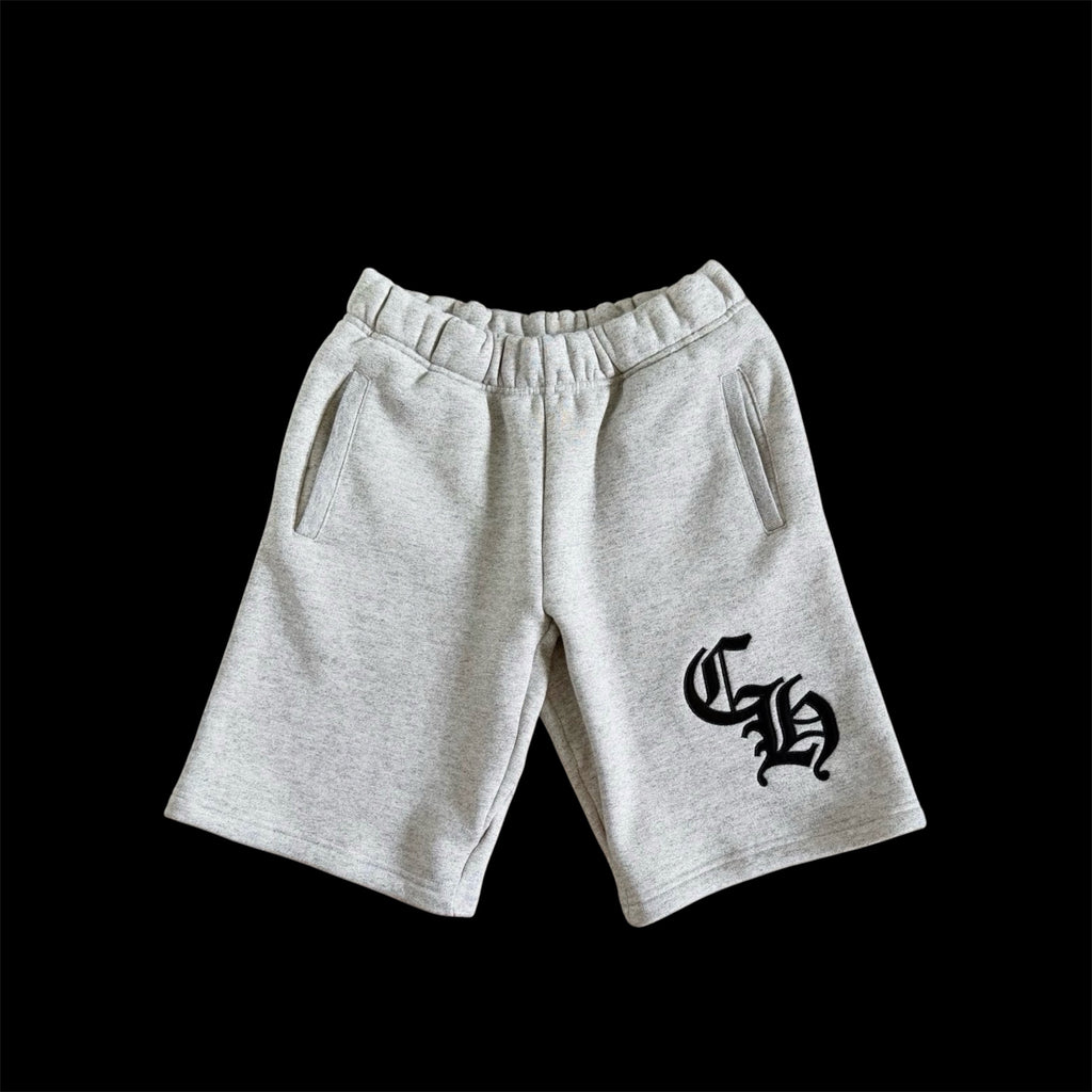 1-1 Gray Chrome Shorts