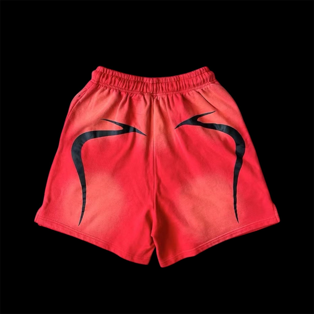 Red Hellstar Shorts