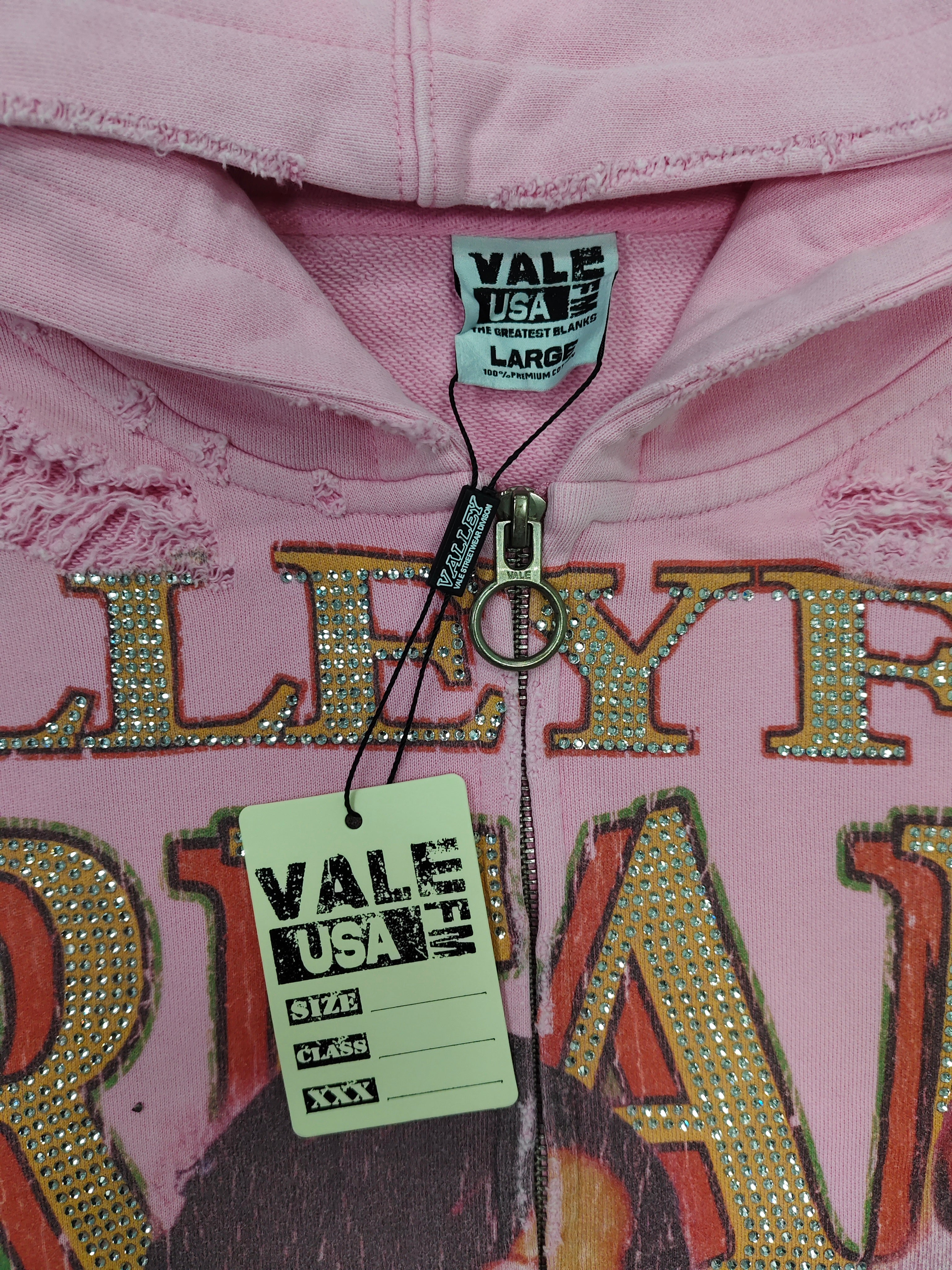 1-1 Pink Valley Zipup