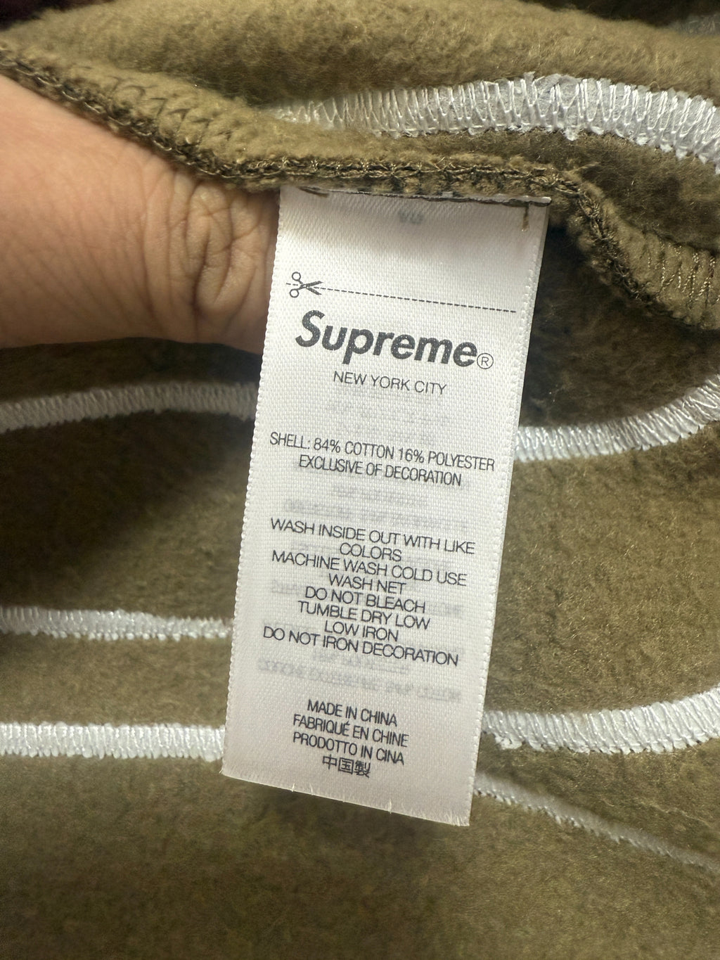 1-1 Camo Supreme Zipup