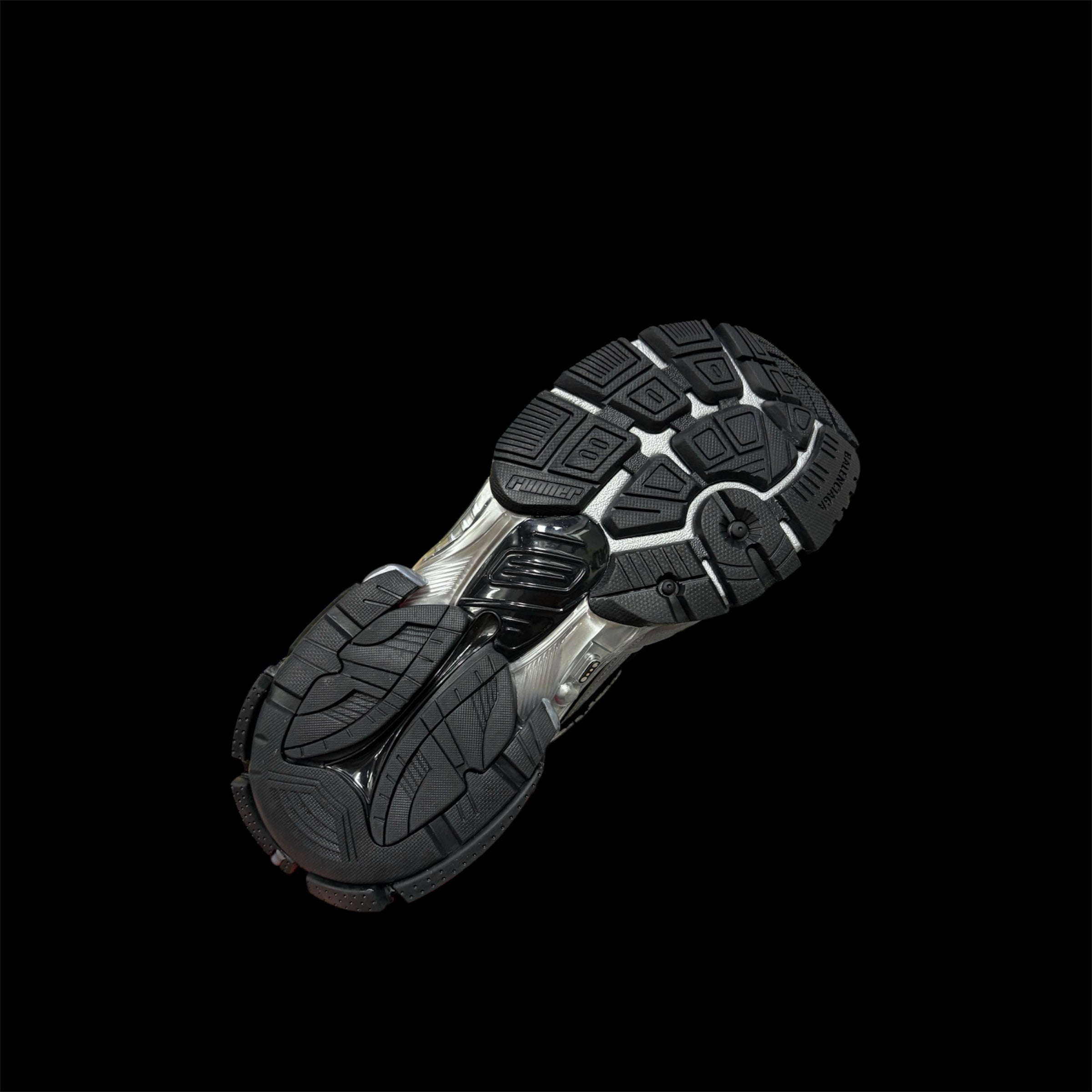 1-1 Black and Silver LED Runners